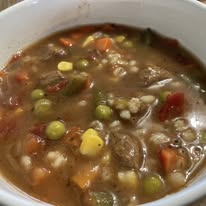 Vegetable Beef Barley Soup